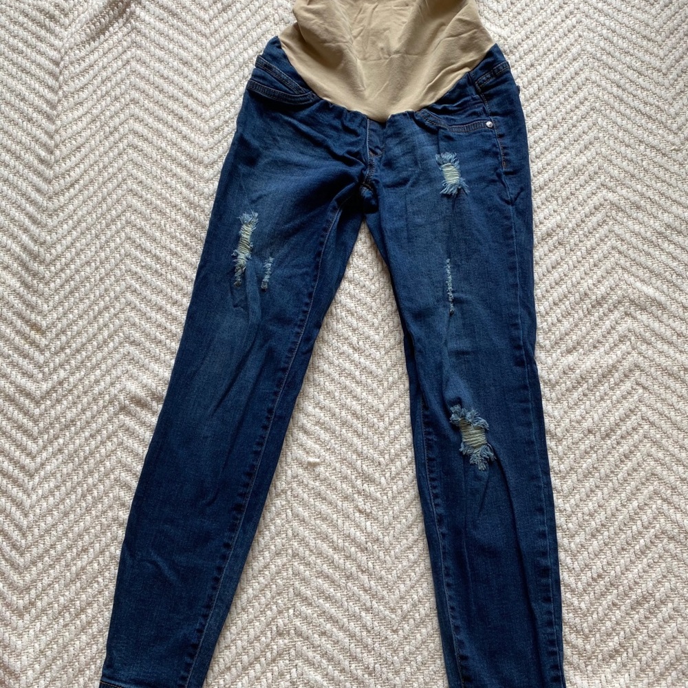 Celebrity Pink maternity skinny jeans XS petite